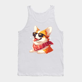 cool corgi Tank Top